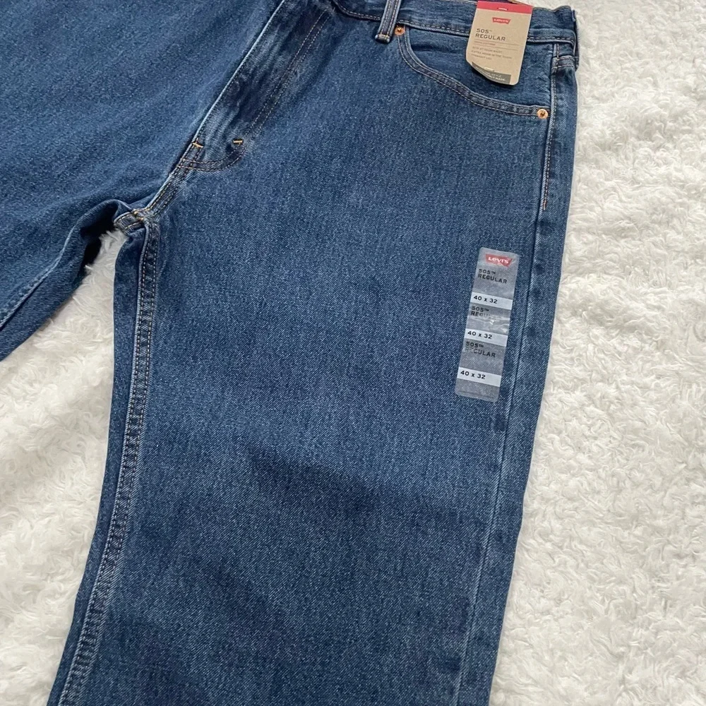 Levi's Dark Blue Straight Men's Jeans